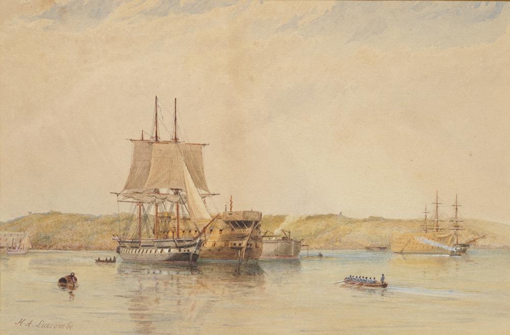 The Emerald 50-Gun Frigate