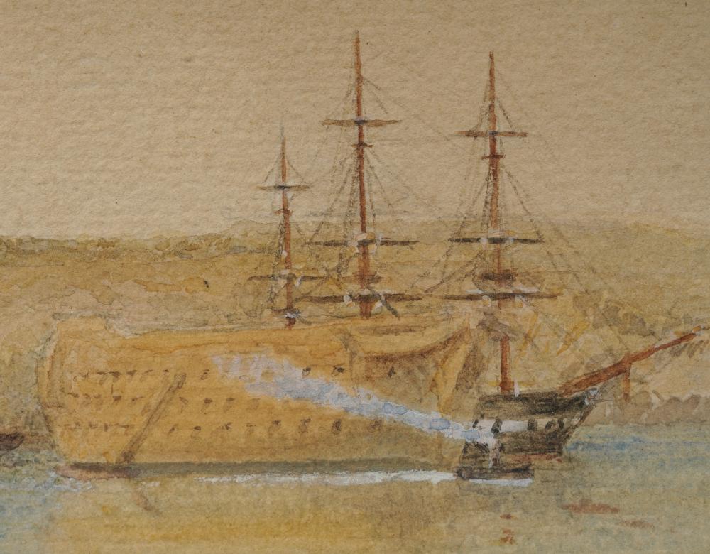 The Emerald 50-Gun Frigate