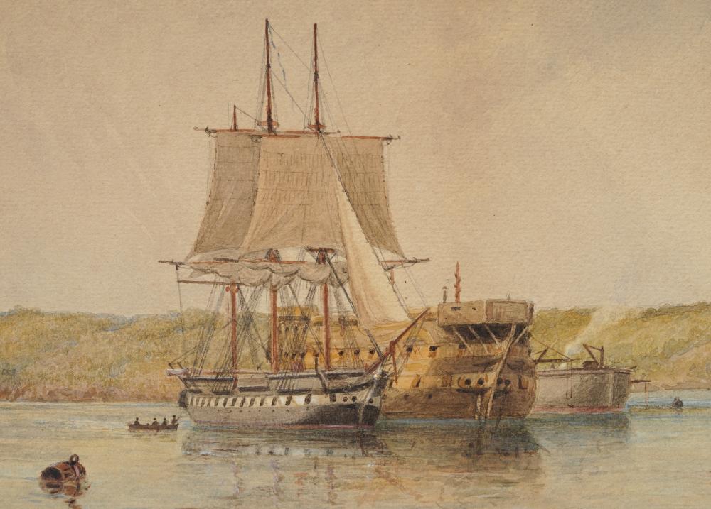 The Emerald 50-Gun Frigate